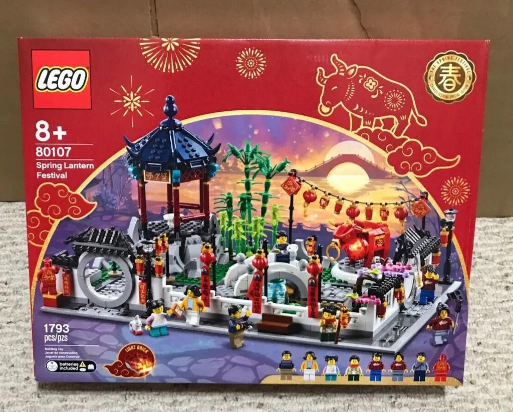 Lego Chinese Nieuwjaar setjes
100% Nieuw en sealed.

40605 L, Ophalen, Lego