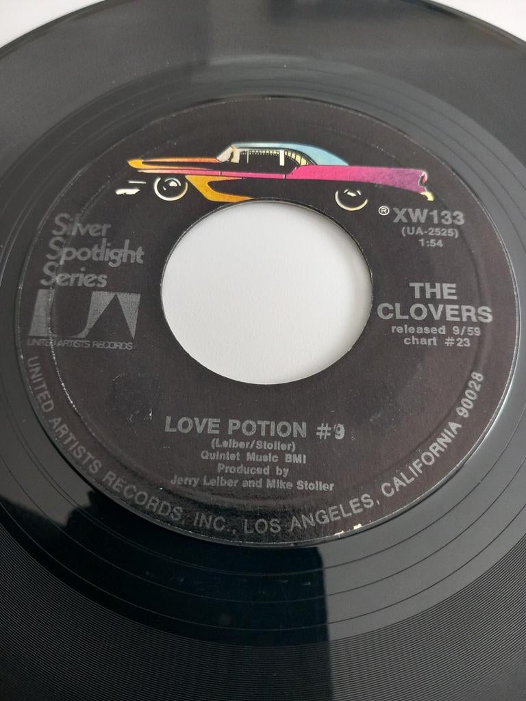 THE CLOVERS. LOVE POTION N9. POPCORN USA 45T, CD & DVD, Vinyles | R&B & Soul