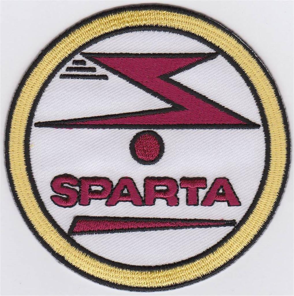 Sparta stoffen opstrijk patch embleem, Motos, Envoi, Neuf