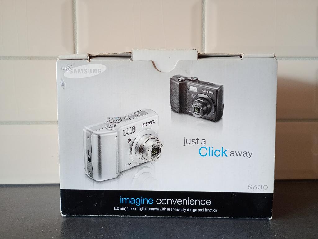 Appareil Photo Numérique Samsung S630 Noir, Moins de 4 fois, Compact, Enlèvement, Utilisé