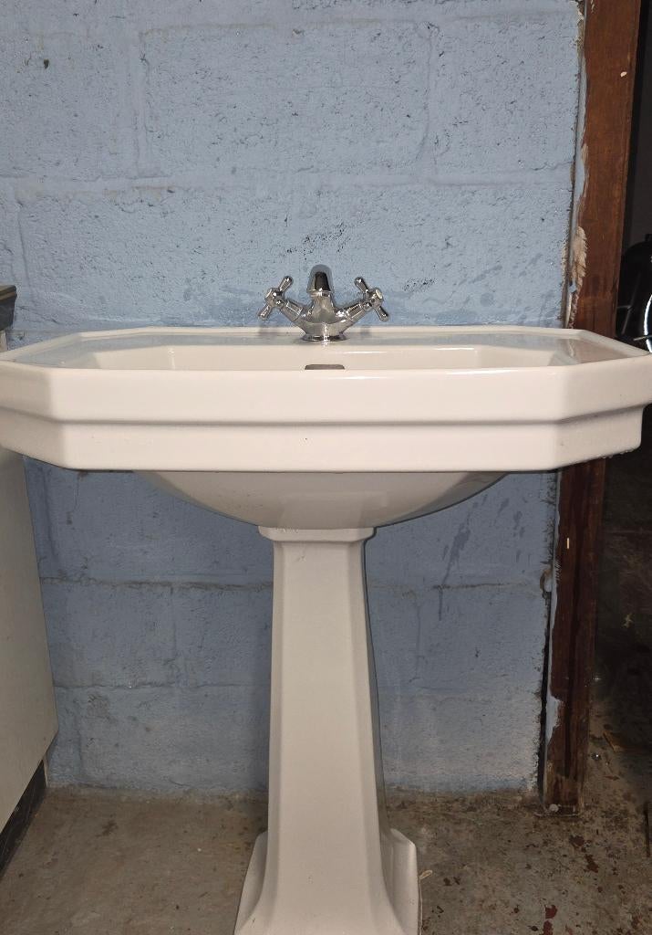 Lavabo, Enlèvement, Utilisé, Pierre, Lavabo