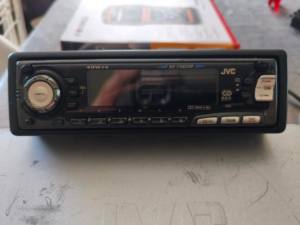 JVC KS-FX820R + JVC CH-X350, Enlèvement