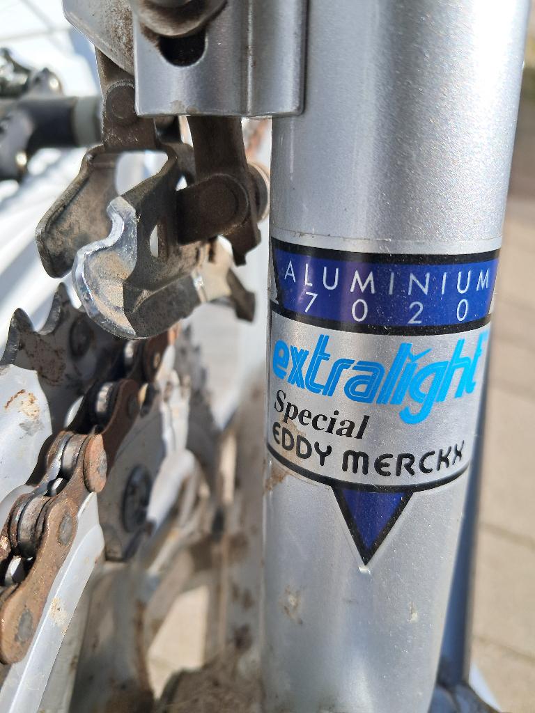 koersfiets Eddy Merckx, Gebruikt, Aluminium, 53 tot 57 cm, Ophalen