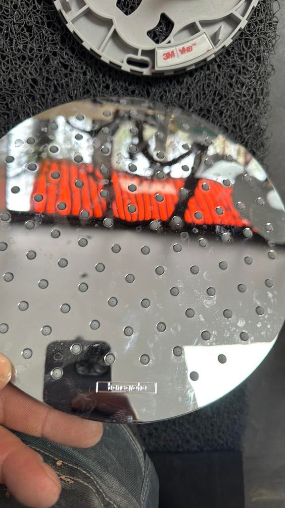 Douche kop hansgrohe, Ophalen