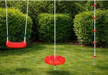 Speeltoestellen voor schommel pakket van 4 toestellen, Kinderen en Baby's, Speelgoed | Buiten | Speeltoestellen, Ophalen, Gebruikt