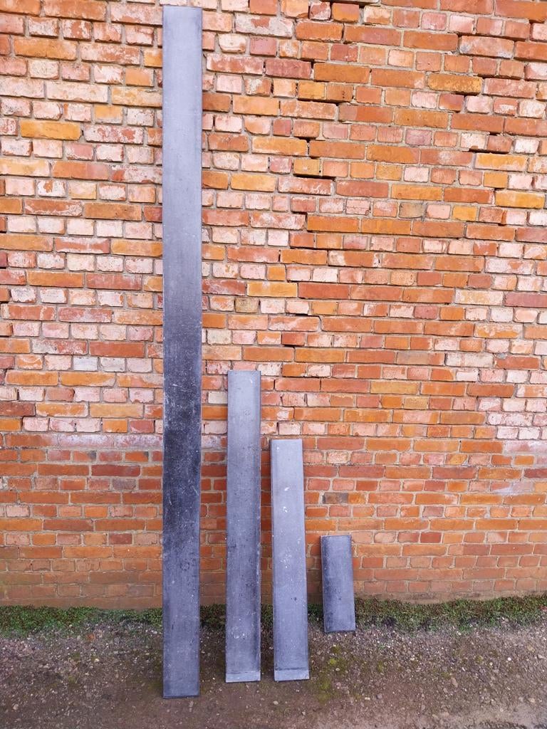 Blauwe steen plinten, Enlèvement, Utilisé, Pierre de taille, Plinthes