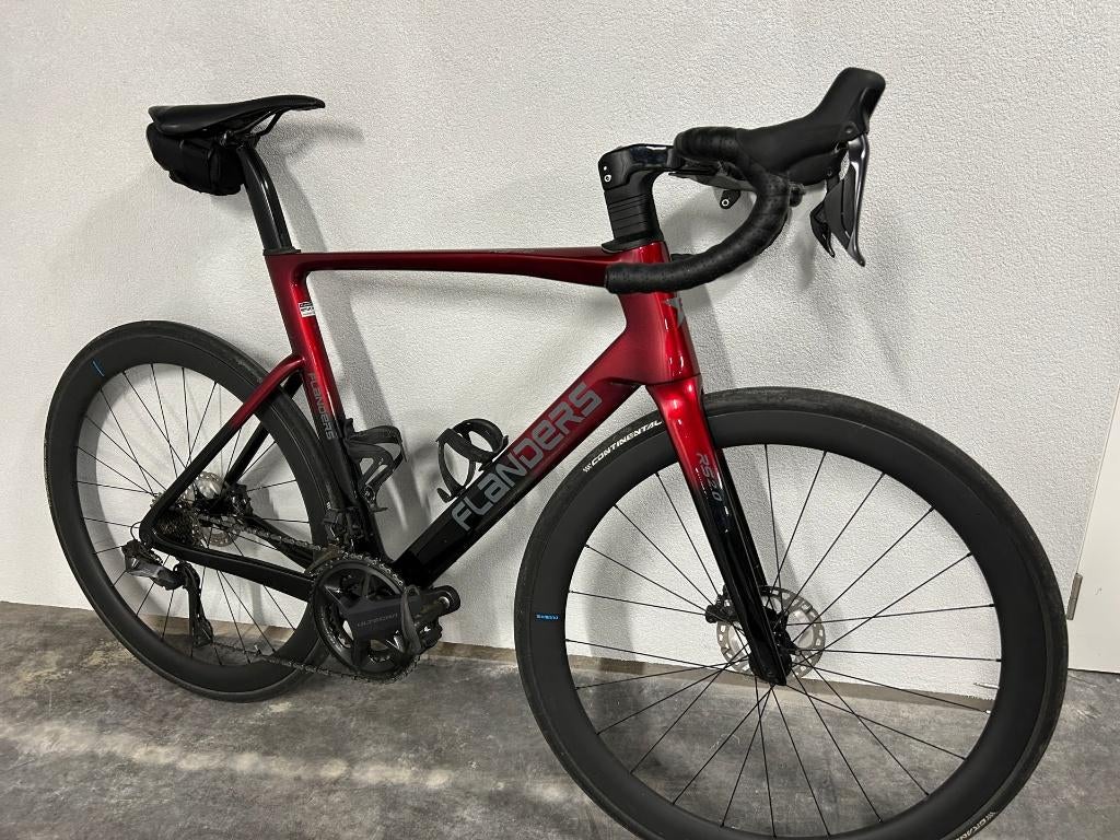 Racefiets Flanders RS-pro 2.0, full carbon, Ultegra Di2, Autres marques, Comme neuf, Enlèvement, 53 à 57 cm
