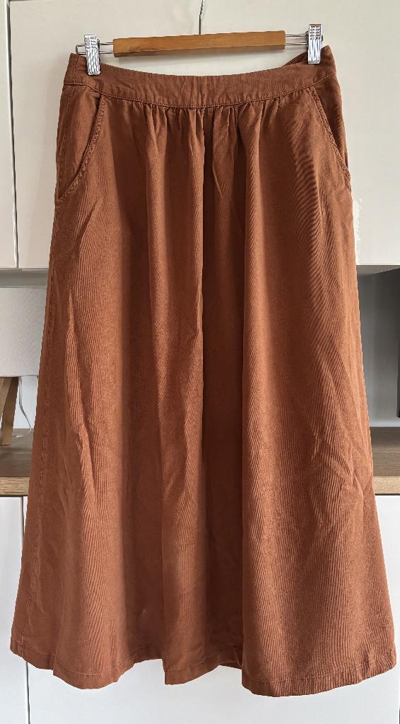 bruine rok ‘AMOV’ (M, Deense mode), Kleding | Dames, Rokken, Maat 38/40 (M), Bruin, Ophalen of Verzenden, Zo goed als nieuw