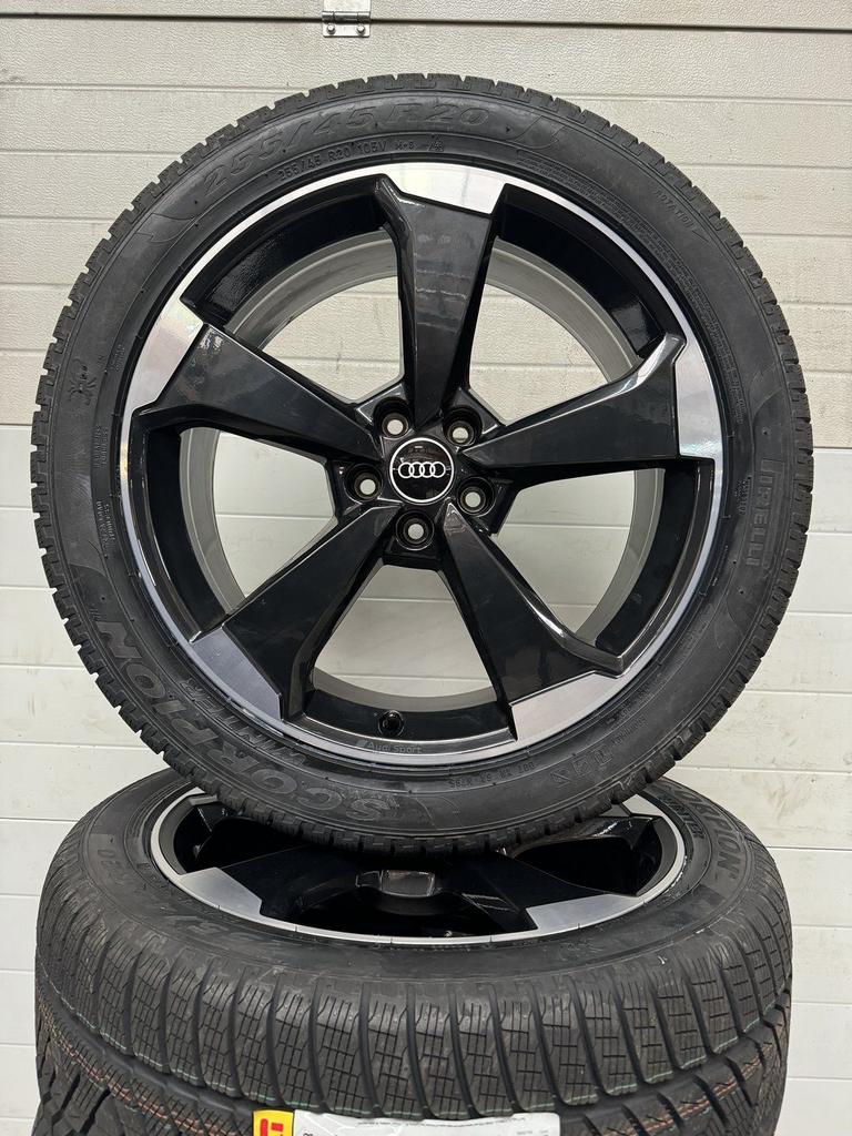 NIEUW 20’’ AUDI Q5 SQ5 VELGEN WINTERBANDEN ROTOR BLACK AUDI, Gebruikt, 255 mm, -, -