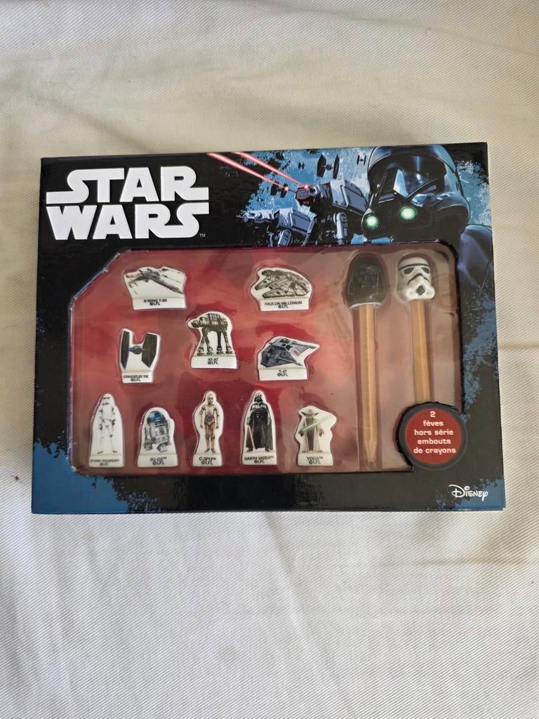 Coffret de figurines fèves Star Wars. Ce coffret n a jamais