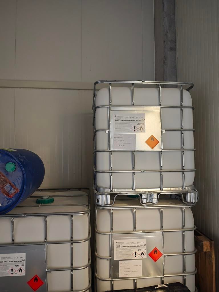 Ibc container/perfecte staat/1000liter, Tuin en Terras, Regentonnen, Ophalen