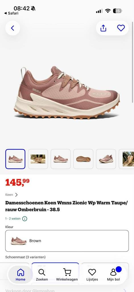 Keen Outdoor Damesschoenen 37/38, Ophalen of Verzenden, Zo goed als nieuw