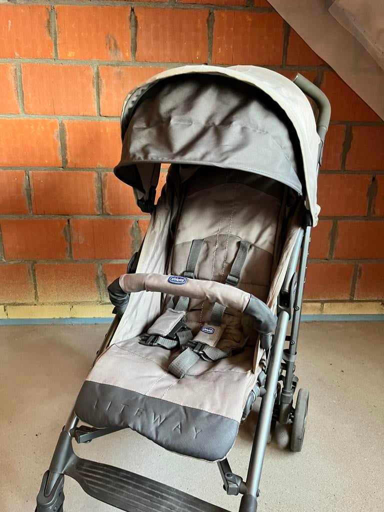 Chicco liteway buggy, Enfants & Bébés, Enlèvement, Comme neuf, Autres marques, Ombrelle