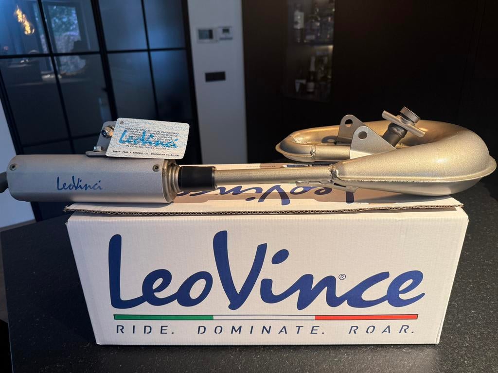 Honda Camino Leo 2 met nos Leo 2 demper op =op, Enlèvement ou Envoi, Pot d'échappement