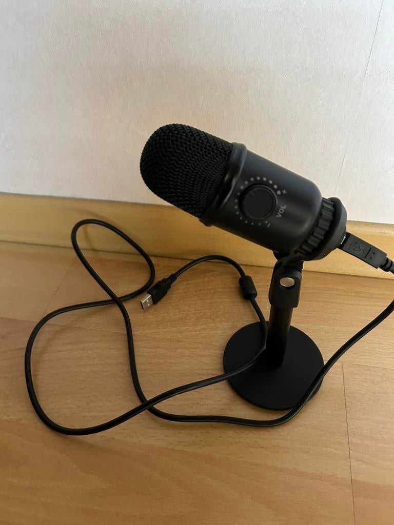 Gaming microfoon, Musique & Instruments, Microphones, Enlèvement, Comme neuf, Micro studio