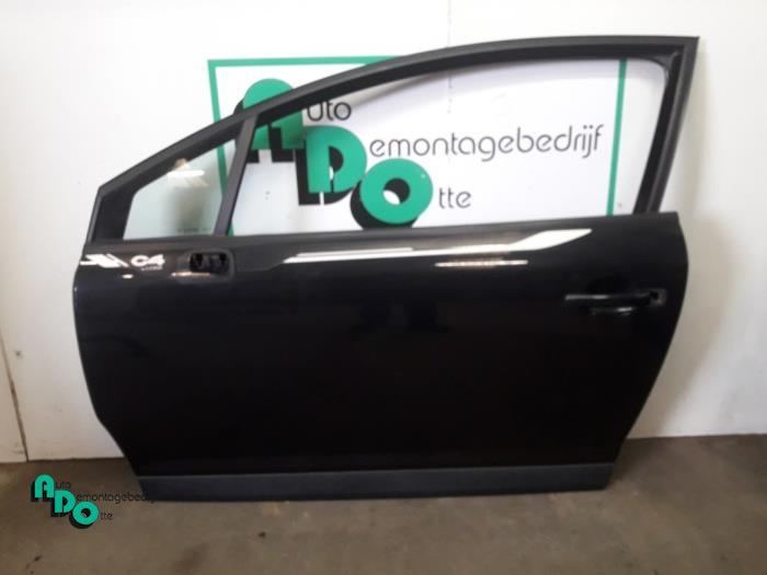 Portière 2portes gauche d'un Citroen C4 (C4 04-) (EXL), -, 3 mois de garantie, Utilisé, Porte