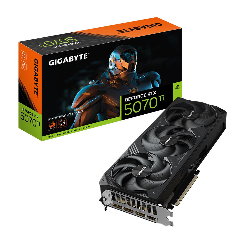 Gigabyte RTX 5070 TI Windforce, Computers en Software, Videokaarten, Overige soorten, Nieuw, Ophalen of Verzenden, HDMI