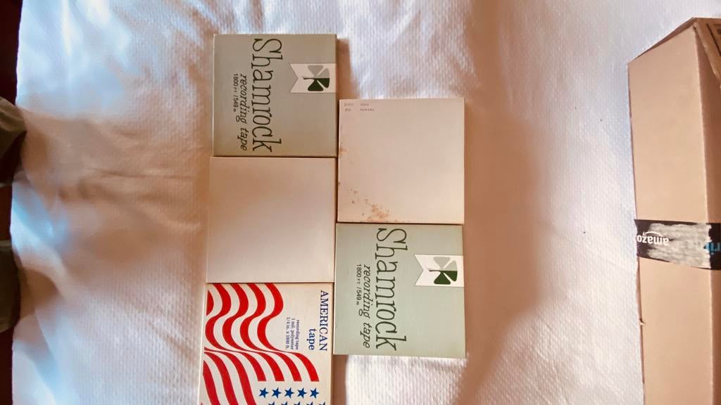 Audio tape 18 cm, Enlèvement ou Envoi, Comme neuf