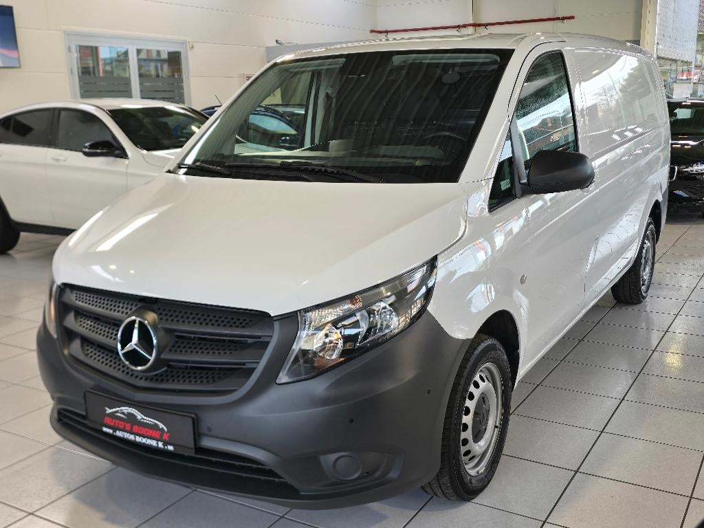 Mercedes-Benz Vito / Lengte 2 / Navi/ Dab/ 21405 euro ex, 4 cilinders, 102 kW, Parkeersensor, Wit