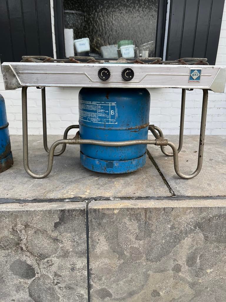 Camping gasvuurtje, Caravans en Kamperen, Kampeeraccessoires, Ophalen, Zo goed als nieuw