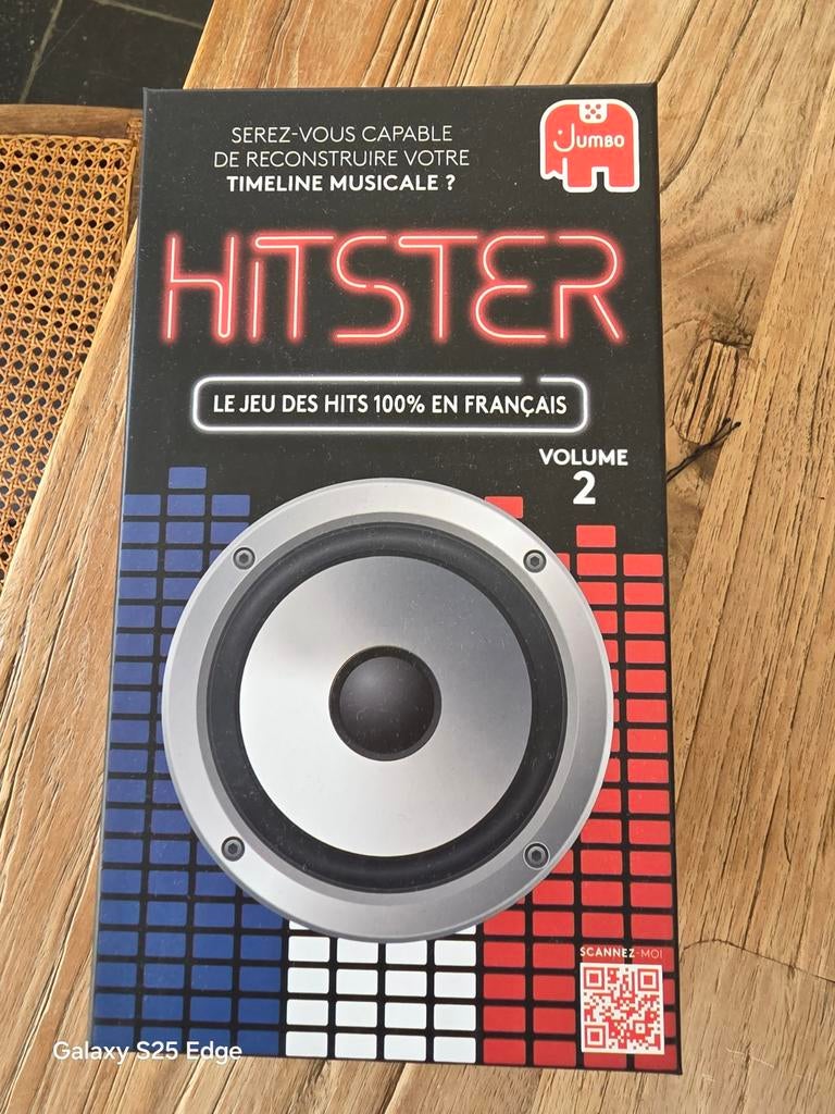 Jeu de societe hitster vol 2 français