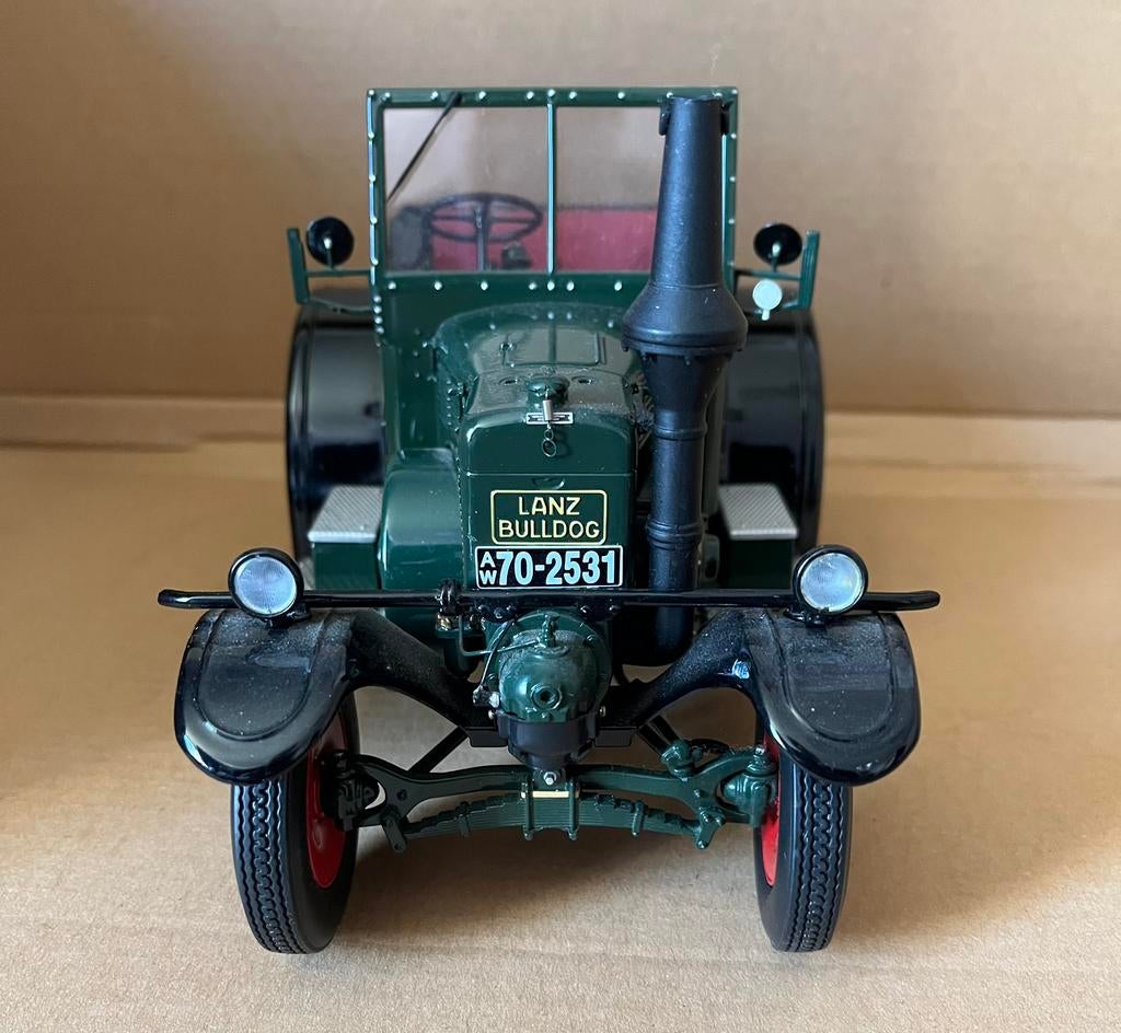Schuco Lanz Eilbulldog 1:18 oldtimer, Ophalen of Verzenden, Zo goed als nieuw