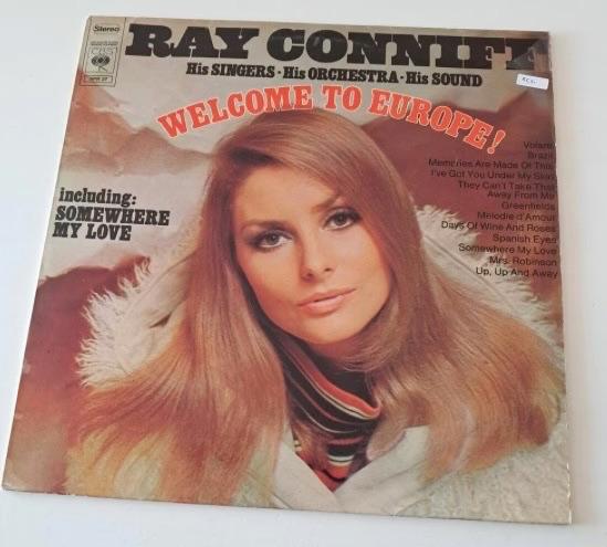 Ray Conniff Welcome to Europe LP, Cd's en Dvd's, Ophalen, 1960 tot 1980, Gebruikt, 12 inch