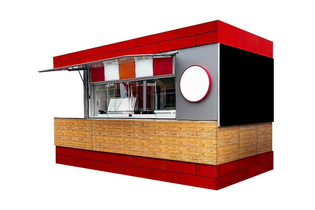 Food truck, Remorque commerciale 5,6 m équipée 25 900 euro, Enlèvement ou Envoi, Neuf