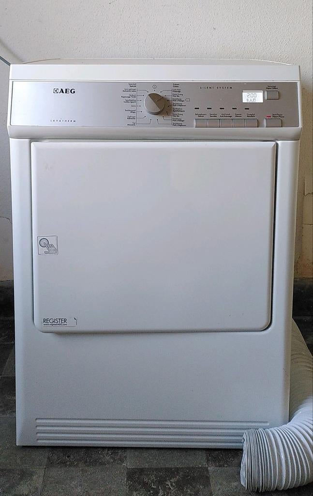 AEG Droogkast Lavatherm 75175AV, 6 tot 8 kg, Ophalen, Voorlader, Luchtafvoer