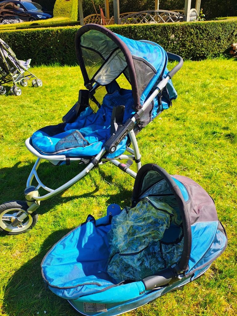 Te koop combi!!, Enlèvement, Comme neuf, Poussette combi, Quinny