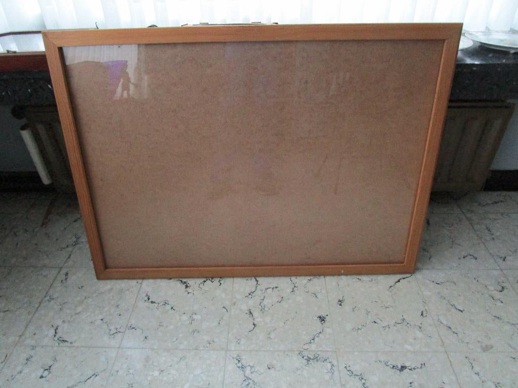 2 grote kaders, Huis en Inrichting, Woonaccessoires | Lijsten, Nieuw, 75 cm of meer, 100 tot 125 cm, Hout, Ophalen