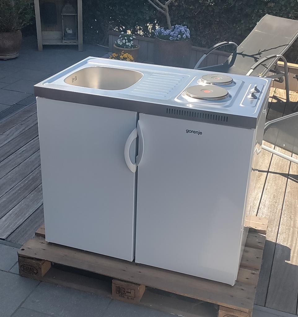 keukentje voor tuinhuis of overdekt terras, Tuin en Terras, Overige Tuin en Terras, Ophalen, Zo goed als nieuw