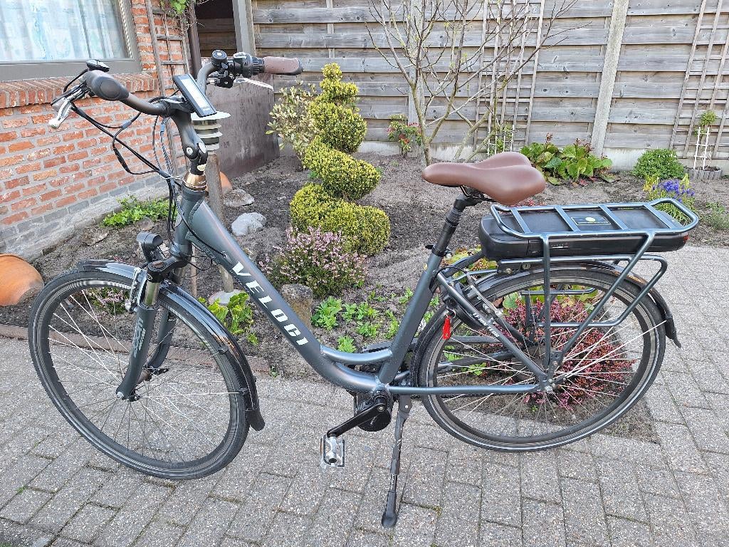 Elektrische fiets - Merk: Veloci, Vélos & Vélomoteurs, Vélos électriques, Utilisé, Autres marques, 51 à 55 cm, 50 km par batterie ou plus