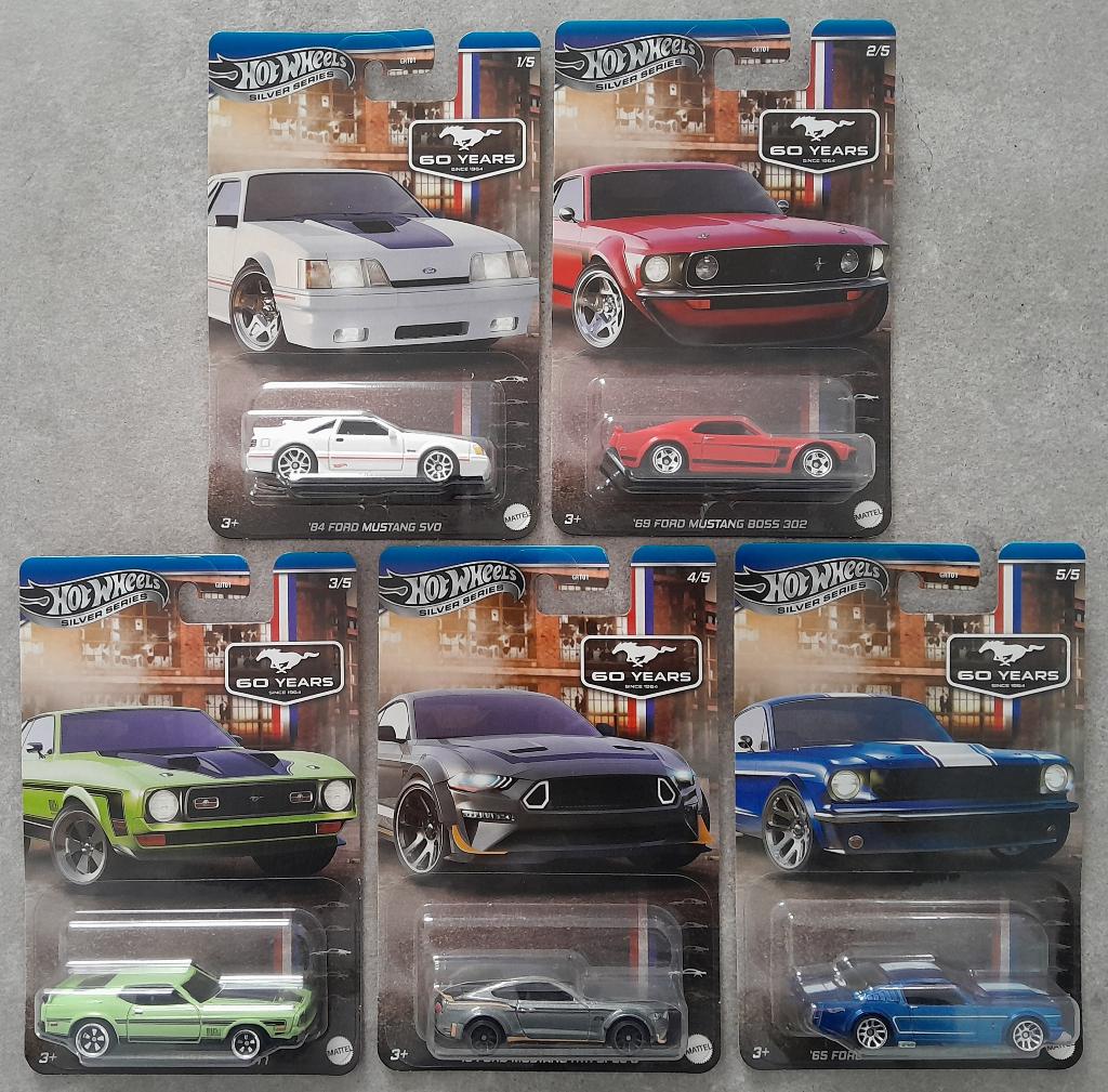 Ford Mustang-set - Hot Wheels, Ophalen of Verzenden, Nieuw