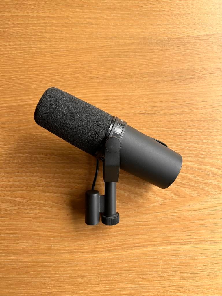 Microphone Shure SM7B avec accessoires, Musique & Instruments, Enlèvement, Comme neuf, Micro studio
