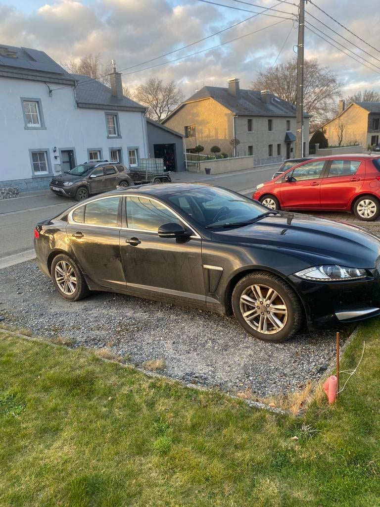 Jaguar xf 2.2 diesel, Auto's, Volvo, Automaat, Zwart, 5 deurs, Particulier