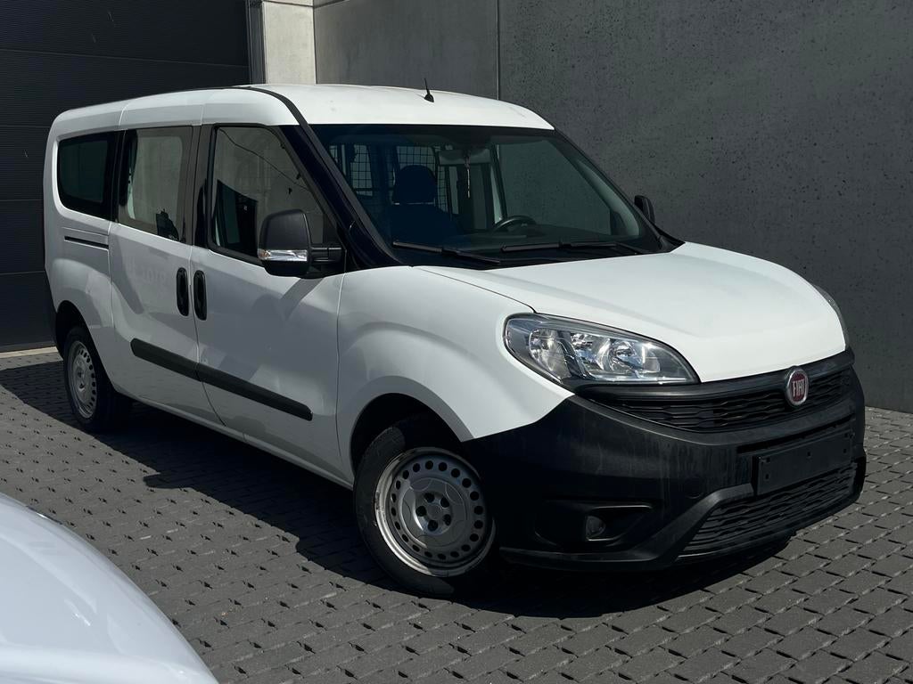 Fiat Doblo 1.3jtd Maxi 2017 Euro 6 82.000km, Auto's, Fiat, Voorwielaandrijving, Stof, 4 cilinders, Wit