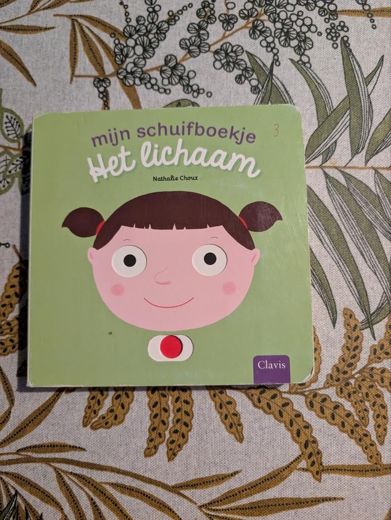 Schuifboekje menselijk lichaam peuters - gebruikte staat, Boeken, Ophalen