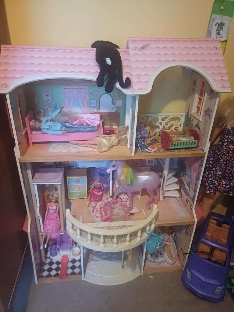 barbie huis met alles erop en eraan, Kinderen en Baby's, Ophalen of Verzenden