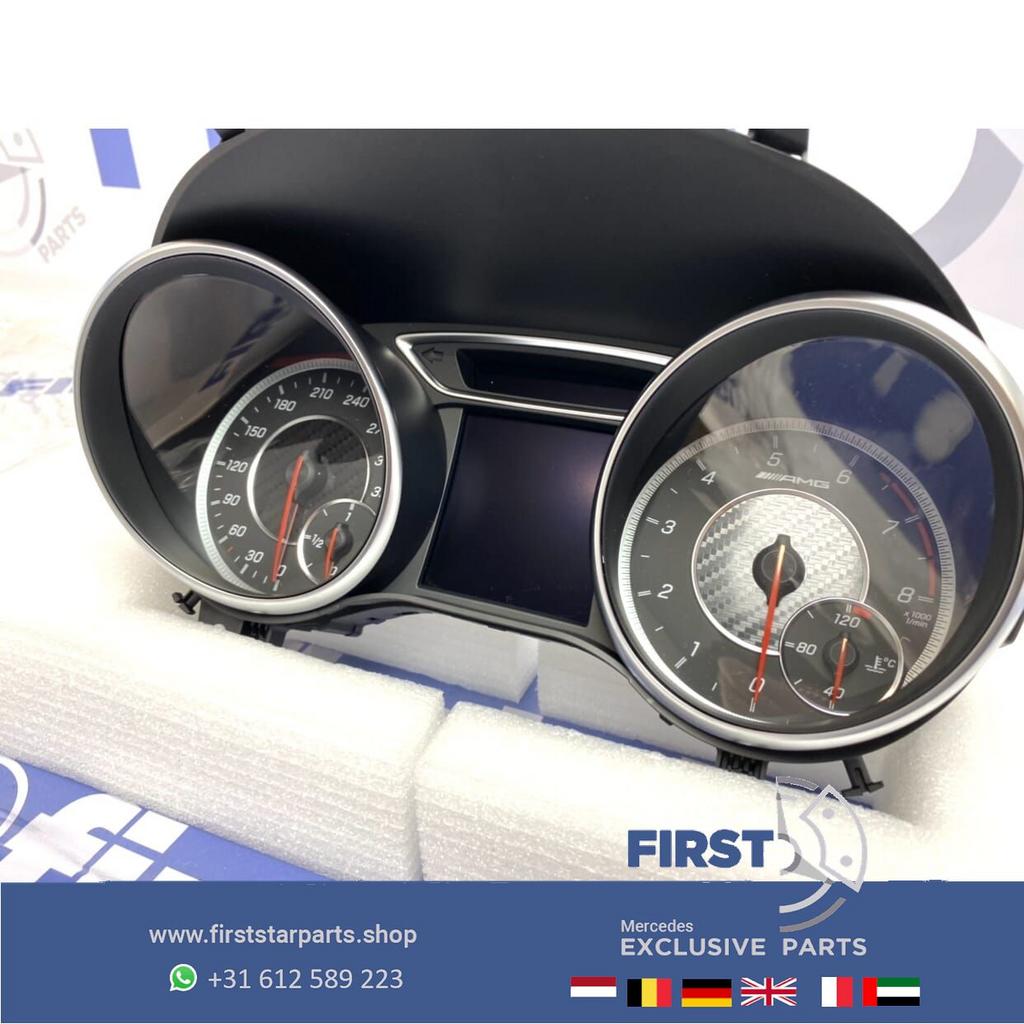 W117 CLA45 AMG TELLER KLOK CLUSTER INSTRUMENT 2013-2018 orig, Auto-onderdelen, Dashboard en Schakelaars, Gebruikt, -, Ophalen of Verzenden