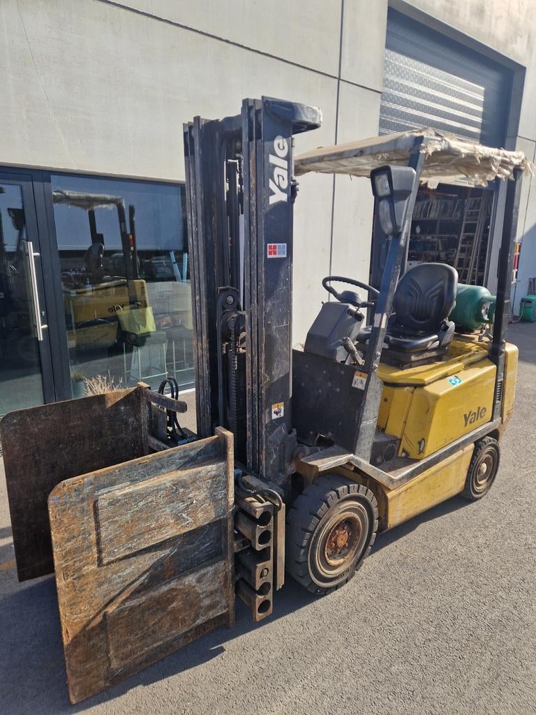 Yale GLP 16 gasheftruck met klem, Articles professionnels, Machines & Construction | Chariots élévateurs & Transport interne, Chariot élévateur