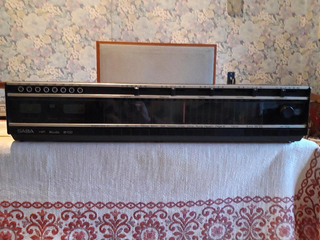 Ampli-tuner vintage de marque Saba, TV, Hi-fi & Vidéo, Enlèvement, Utilisé