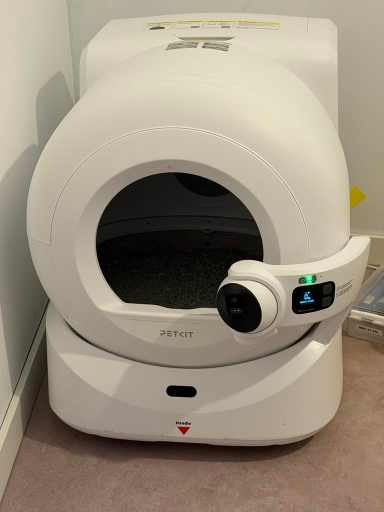 Litière automatique Petkit Purobot Ultra caméra HD  neuve, Ophalen, Zelfreinigend, Zo goed als nieuw, Gesloten