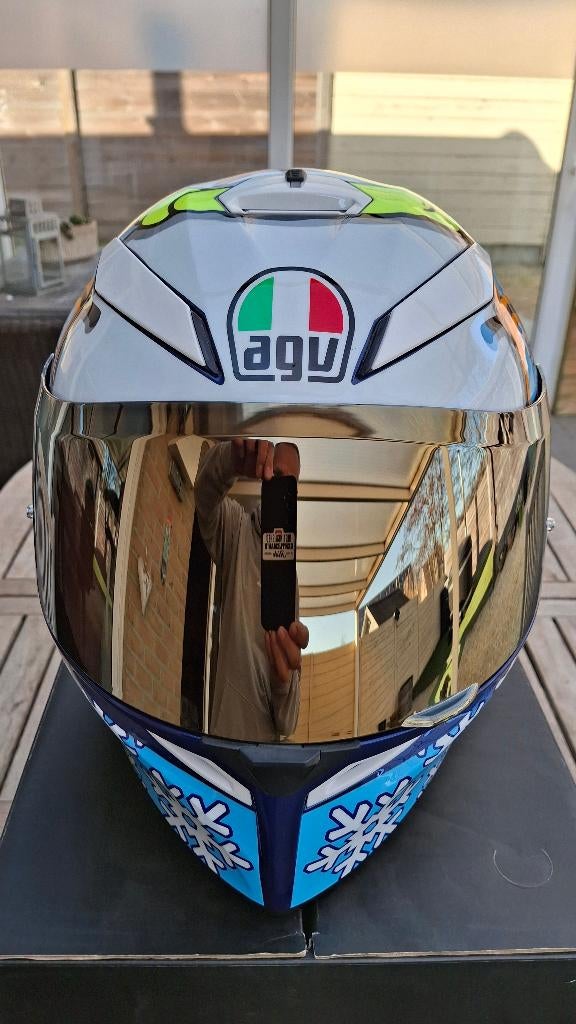 Agv rossi wintertest, Motoren, Kleding | Motorhelmen, M, Dames, Ophalen, Nieuw met kaartje