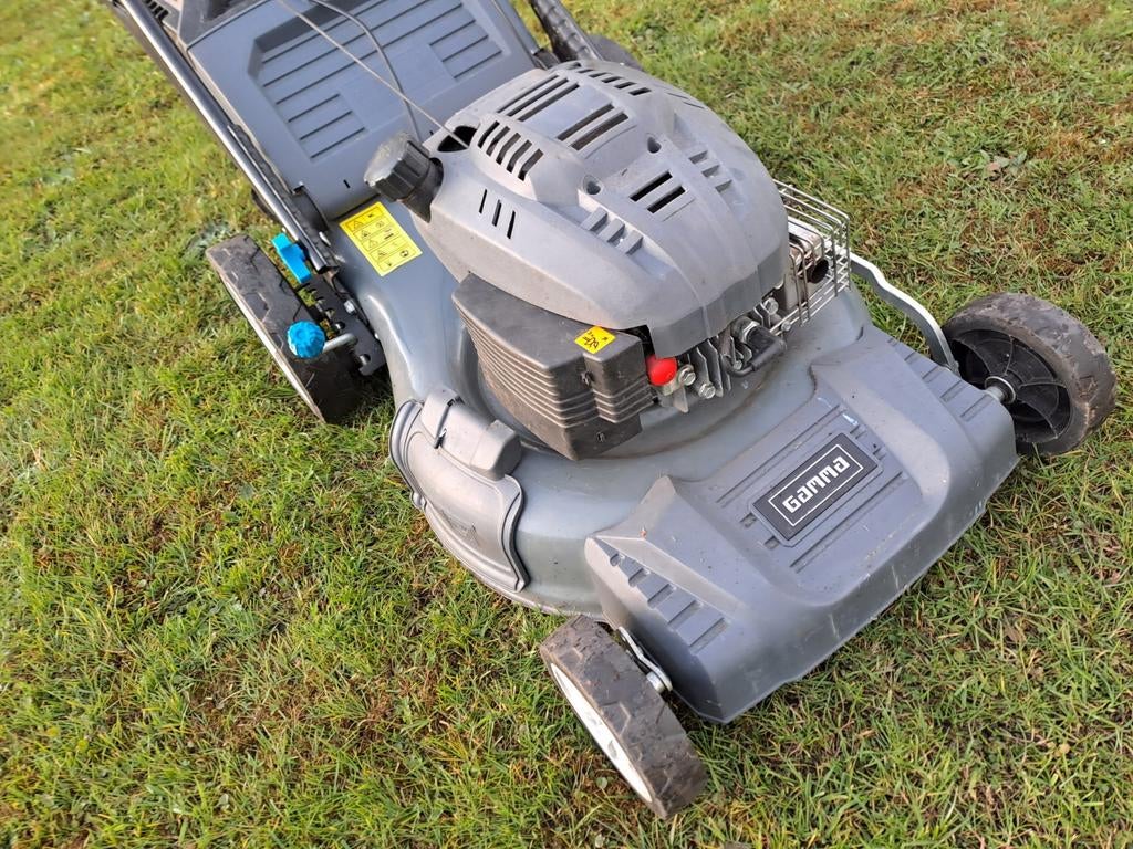 Grasmaaier benzine mulcher, Enlèvement, Bac de ramassage