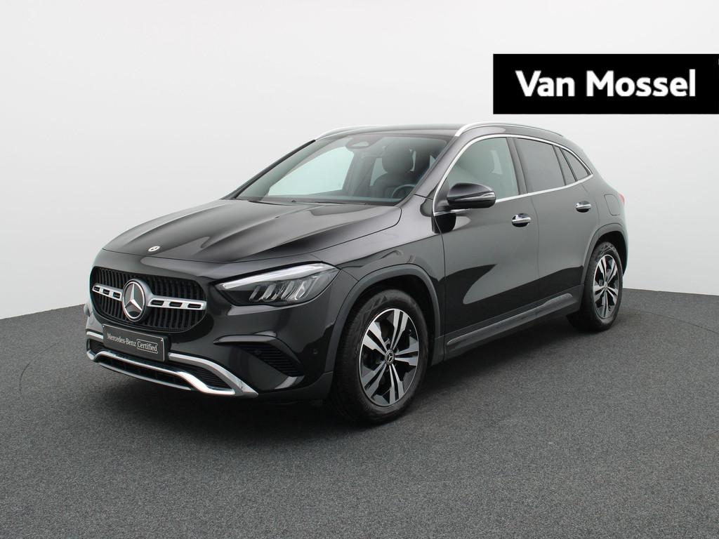 Mercedes-Benz GLA 180 d Luxury Line + LEDER + CARPLAY + LED, Gebruikt, 4 cilinders, 116 pk, Zwart
