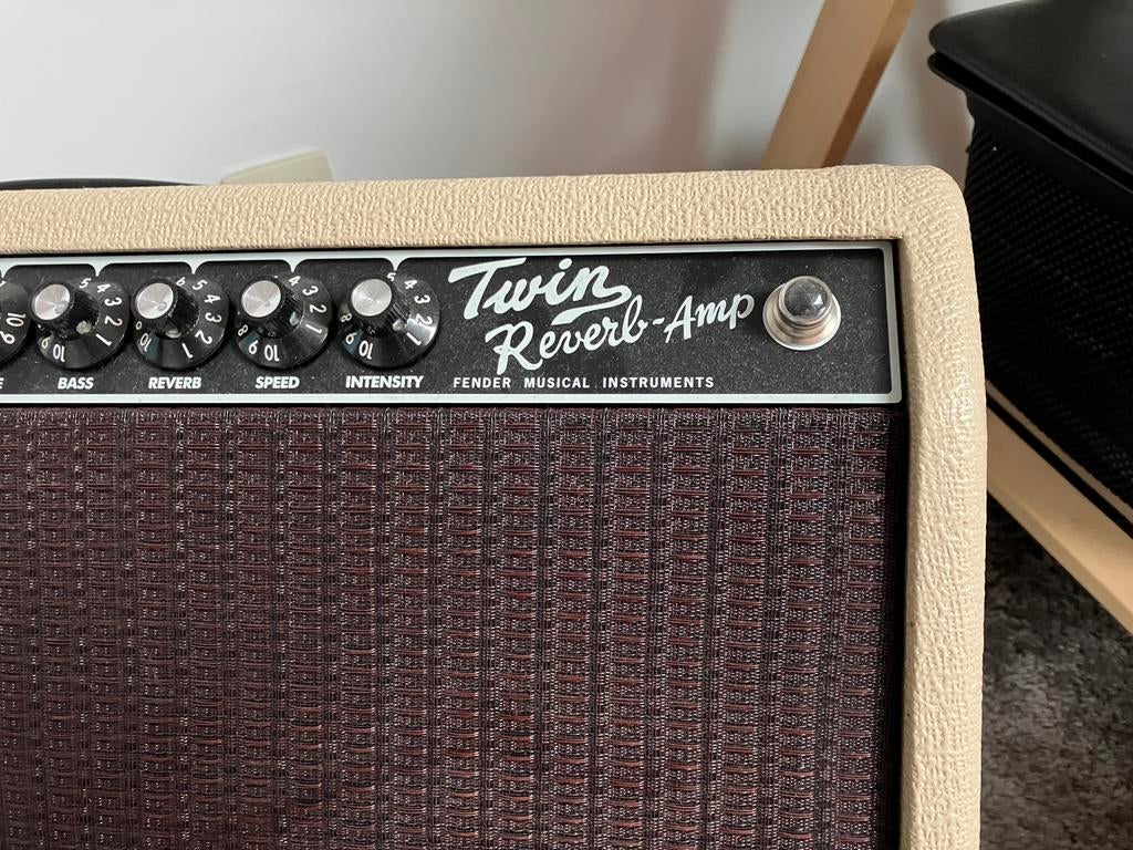 Fender Twin Reverb TM Blonde vente/échange, Envoi, Comme neuf
