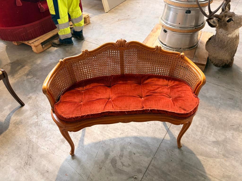 Canapé corbeille style Louis XVI, Antiquités & Art, Enlèvement