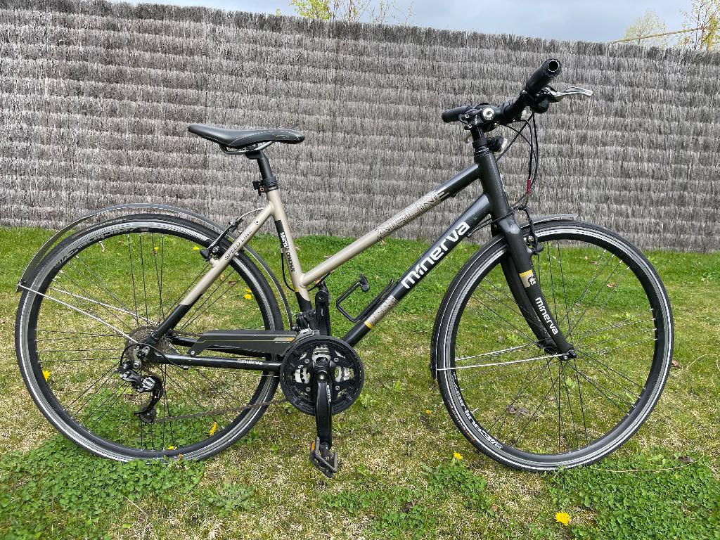 Sportieve vrouwenfiets Minerva, Ophalen, Gebruikt, Overige merken