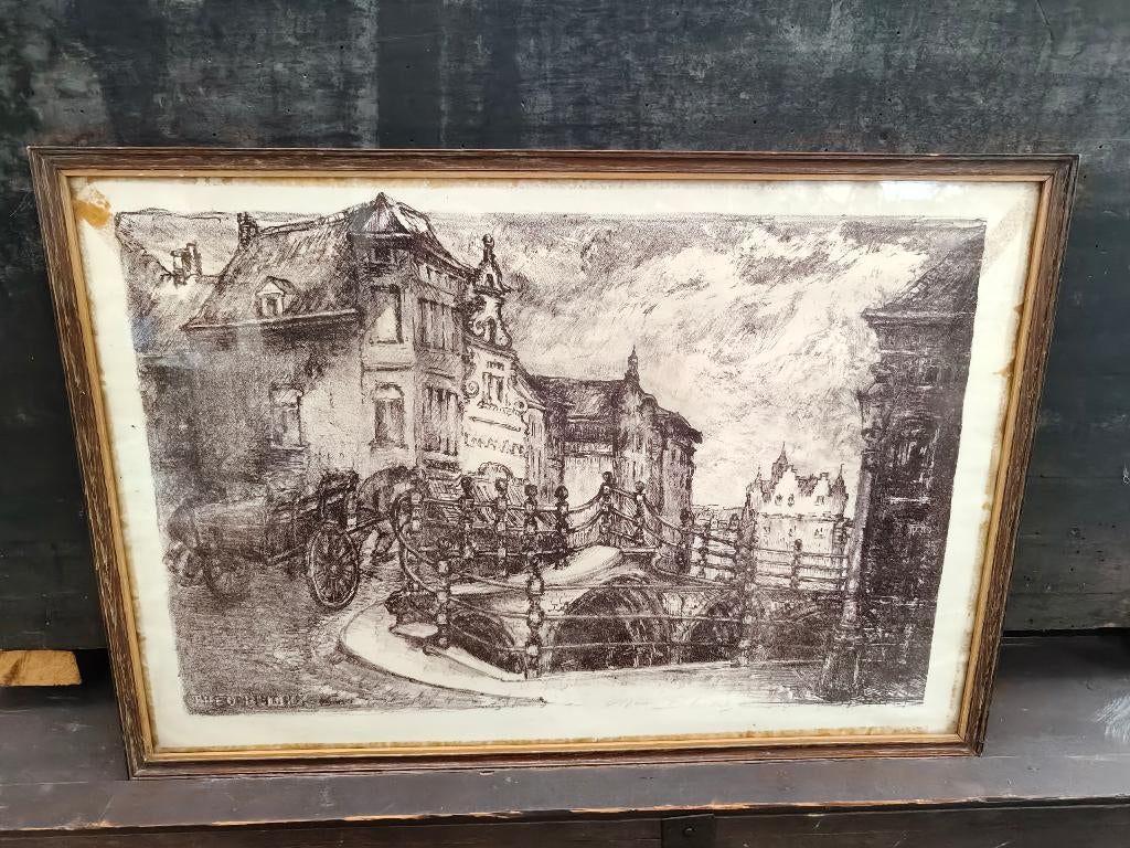 Mechelen , Grootbrug, Ophalen